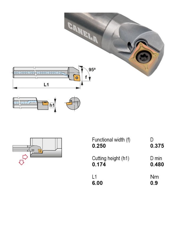 CARBIDE BORING BAR