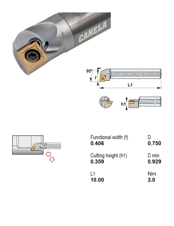 CARBIDE BORING BAR