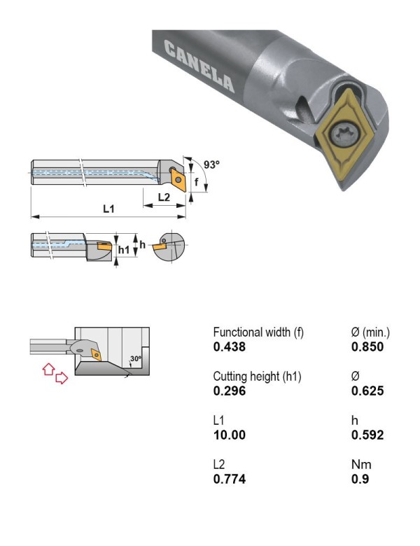 CARBIDE BORING BAR