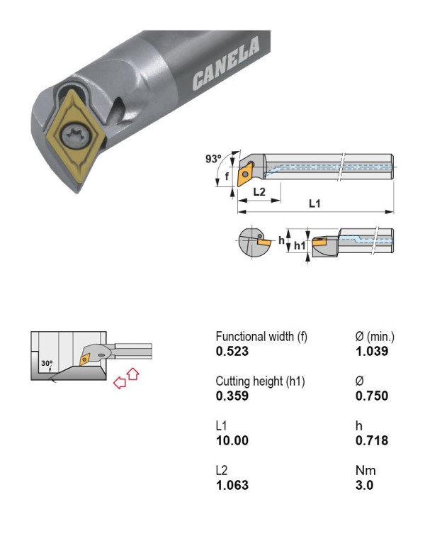 CARBIDE BORING BAR